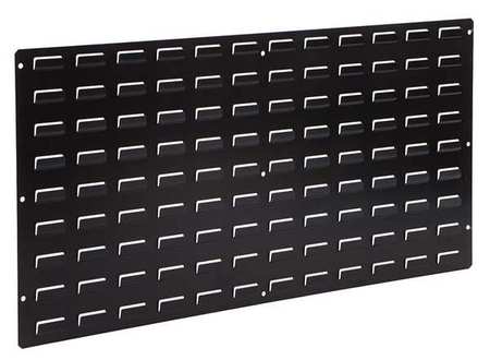 Louvered Panel,18" Overall H,0 Bins (1 U