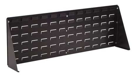 Louvered Bench Rack,12" Overall H,0 Bins