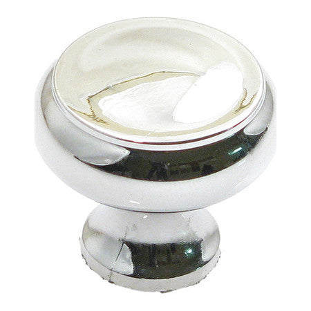 Cabinet Knob Bright Chrome 1-1/4" (1 Uni