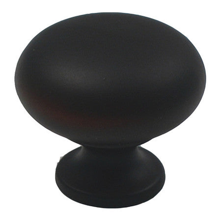 Cabinet Knob Black 1-1/4" (1 Units In Ea