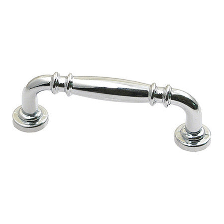 Dbl Knuckle Cabinet Pull Chrome 3"ctc (1